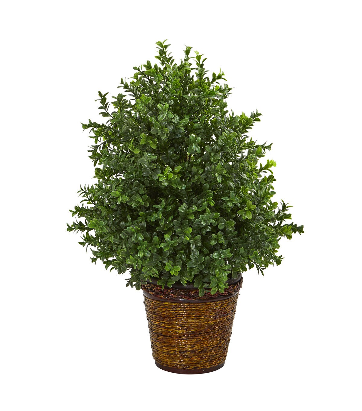 Nearly Natural 23 Indoor Outdoor Sweet Grass Artificial Plant in Basket