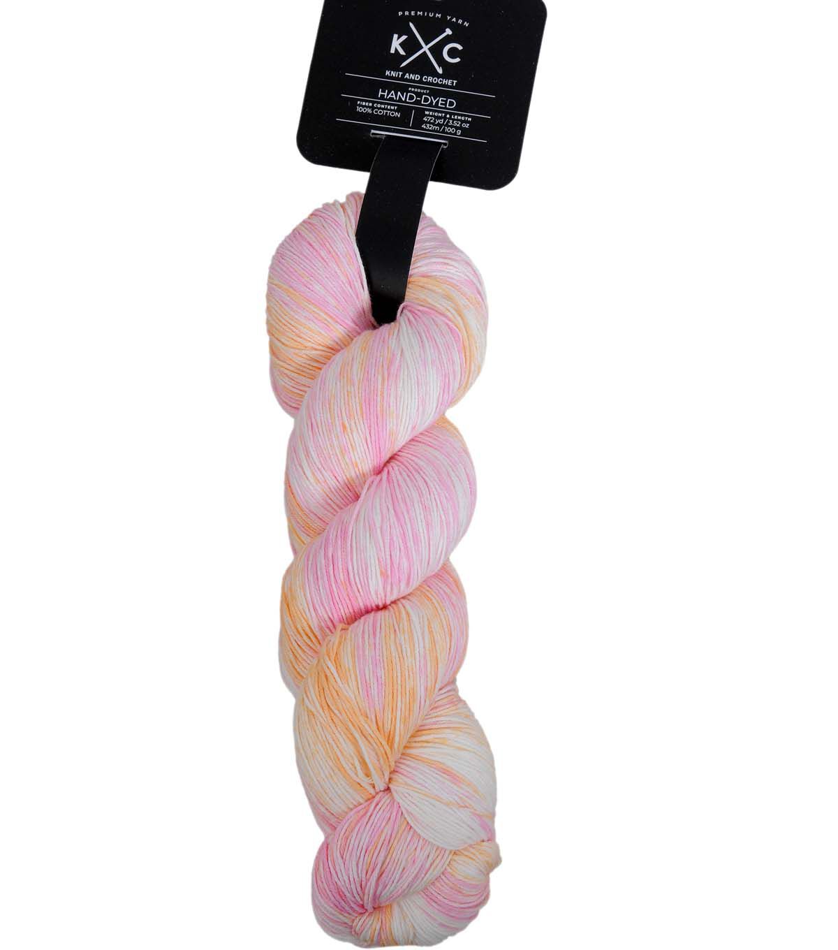 Hand Dyed 472yds Superfine Cotton by K+C