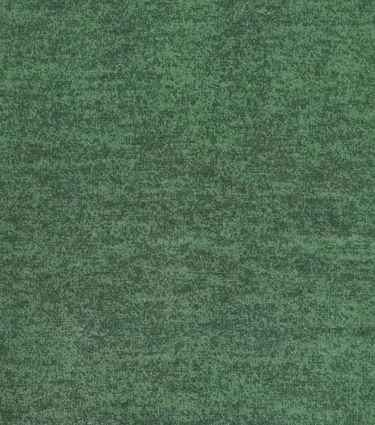 Green Heathered Luxe Flannel Fabric