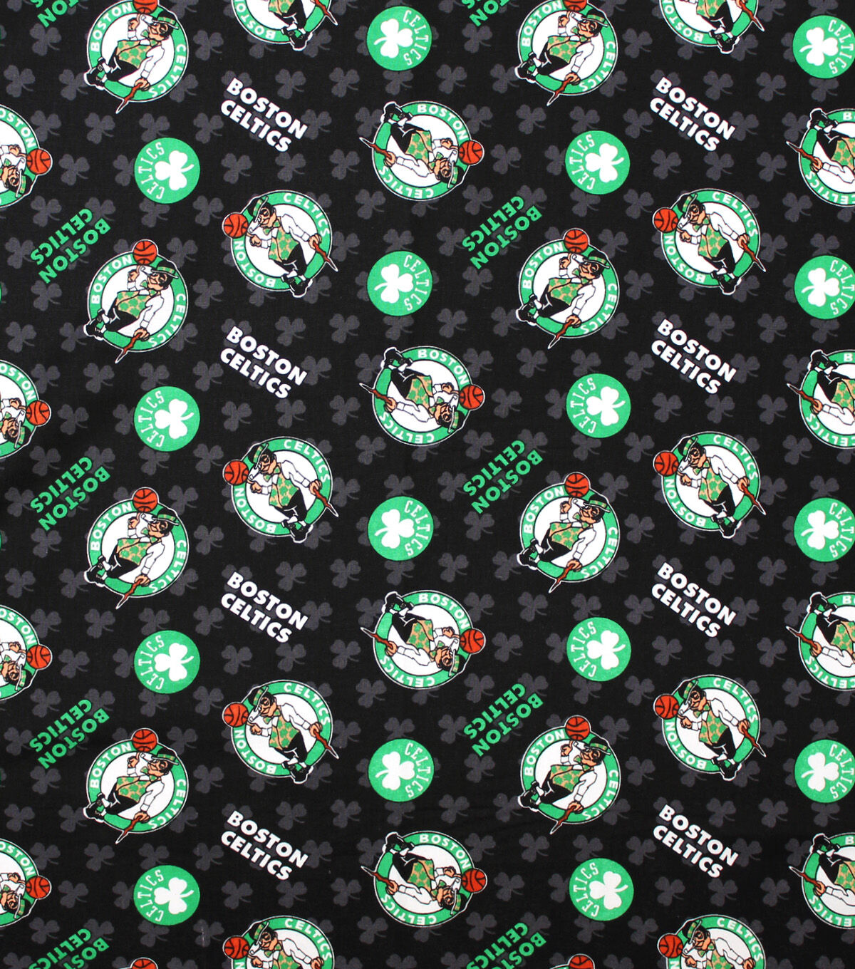 Boston Celtics Cotton Fabric