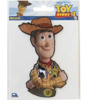 Disney 4.5 Toy Story Woody Iron On Patch