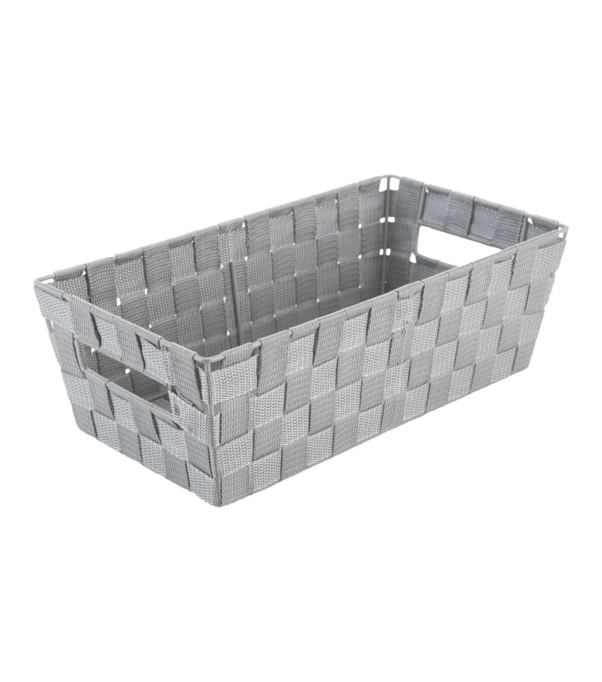 Simplify 15 Woven Strap Shelf Tote