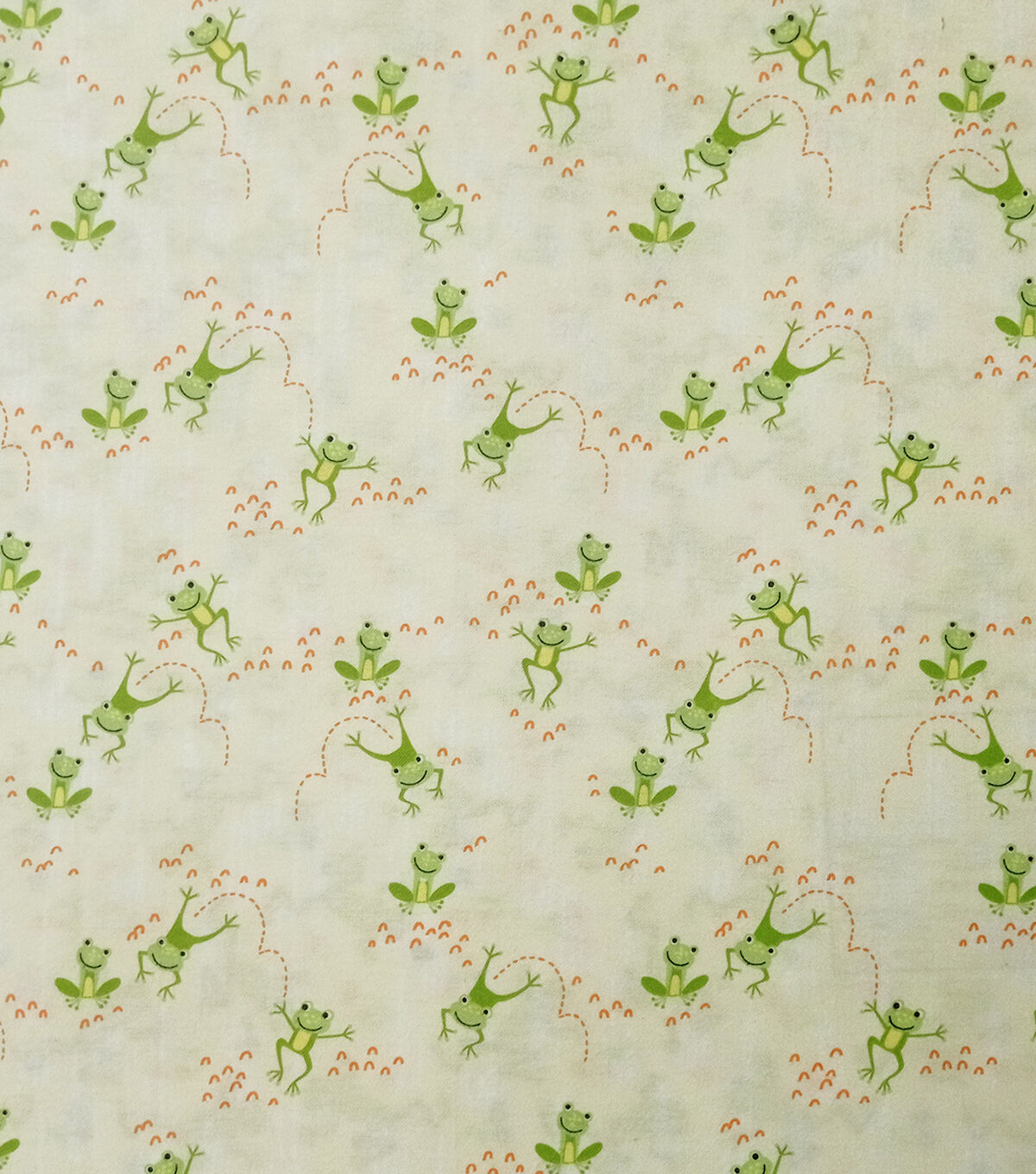 Leap Frogs Super Snuggle Flannel Fabric