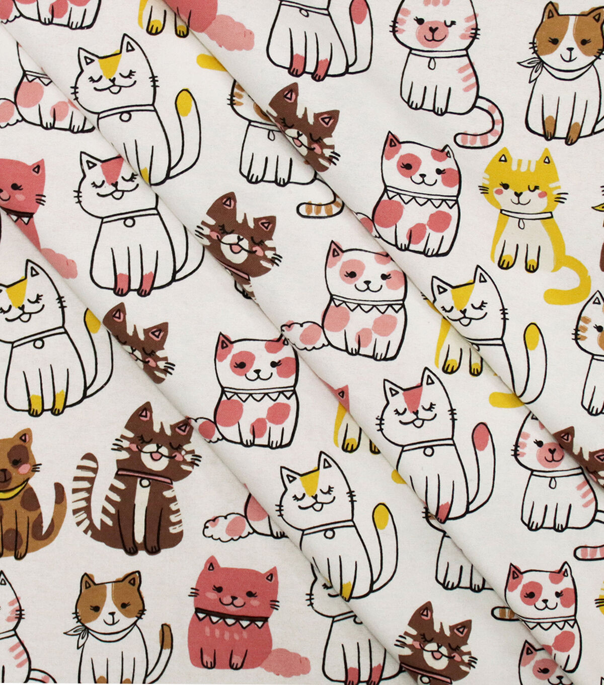 Cute Cats Super Snuggle Flannel Fabric