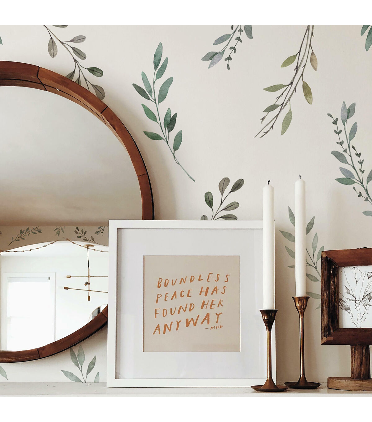 Country Leaves Peel & Stick Wall Decals