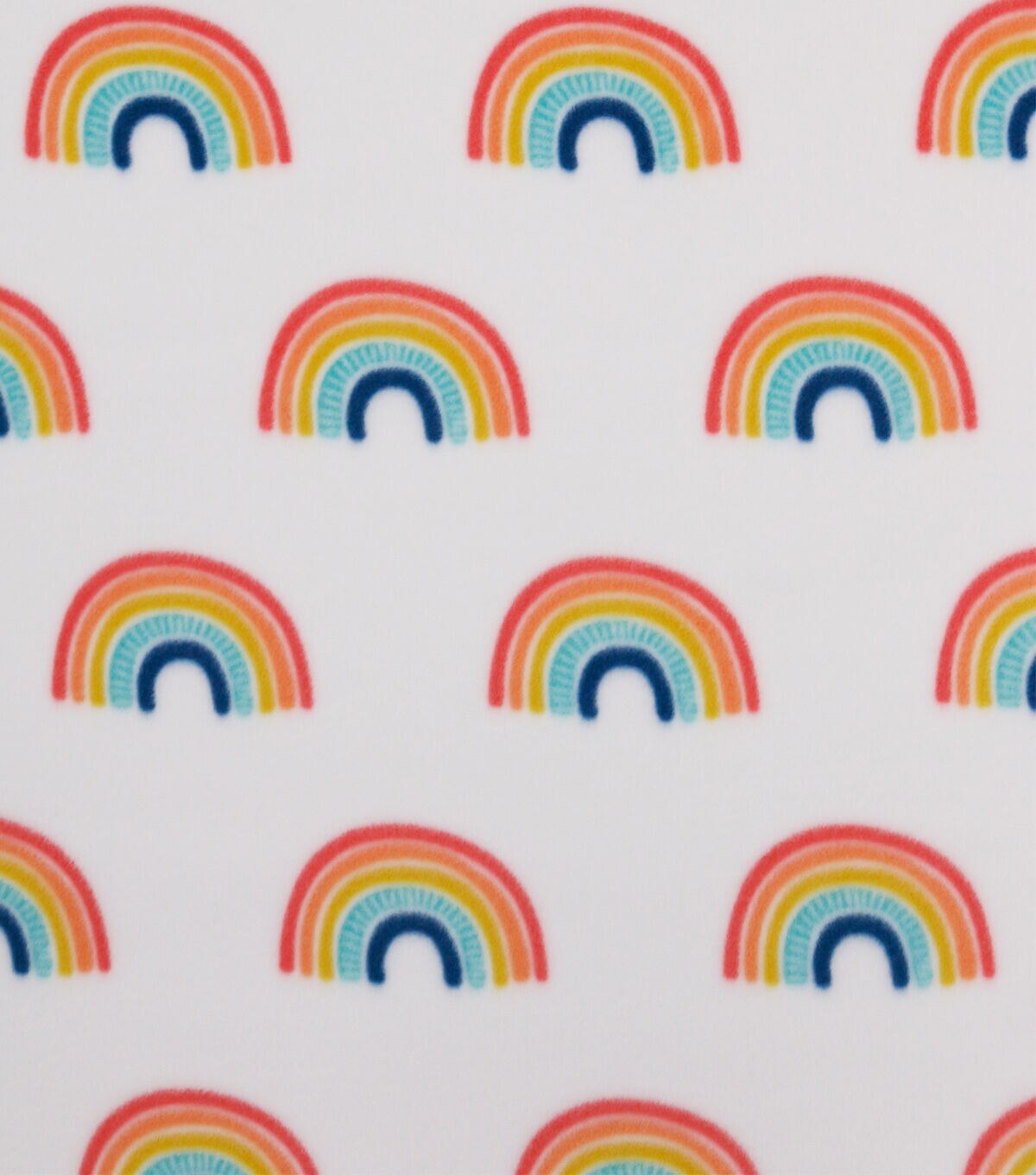 POP! Rainbow Fashion Lightweight Fleece Fabric