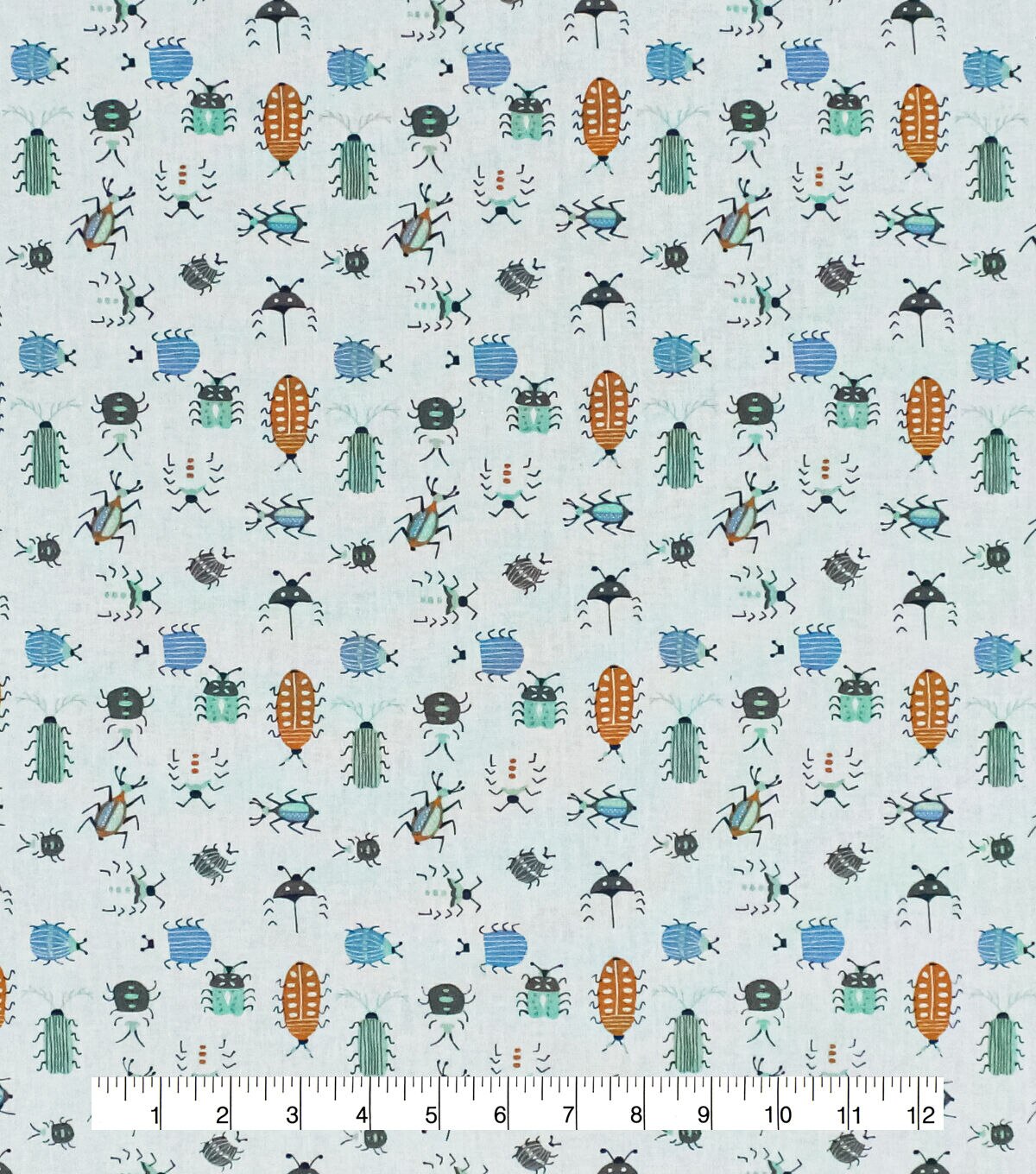 Novelty Cotton Fabric Insects