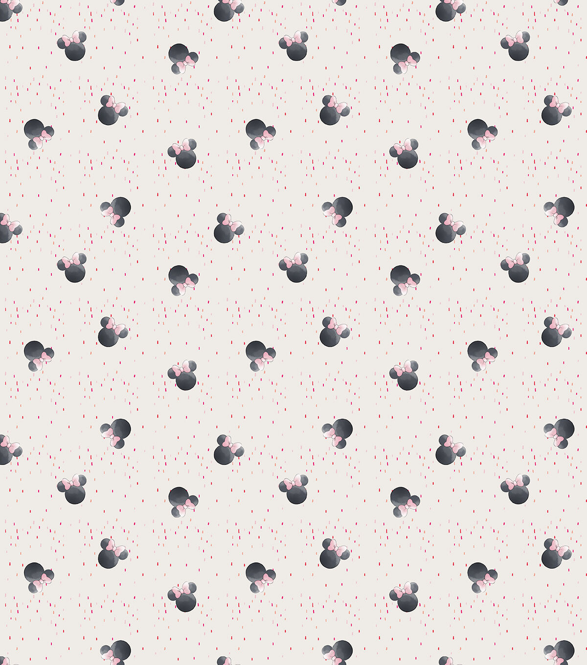 Disney Minnie So Sweet Ears Cotton Fabric