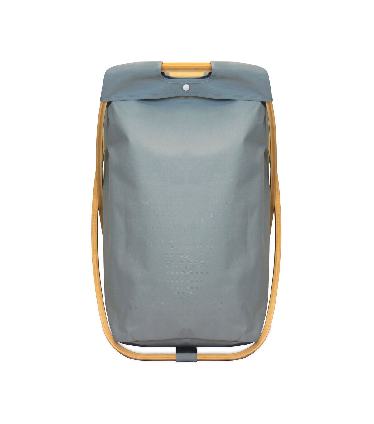 Oceanstar 26.5 Bamboo Folding X Frame Laundry Hamper Sorter