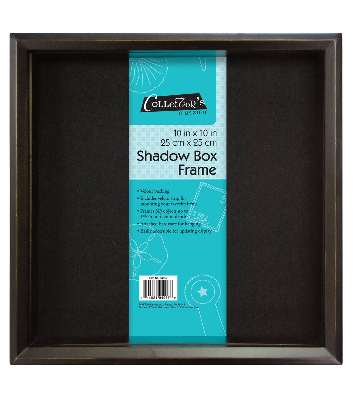 MCS 10 x 10 Bronze Shadowbo x Frame