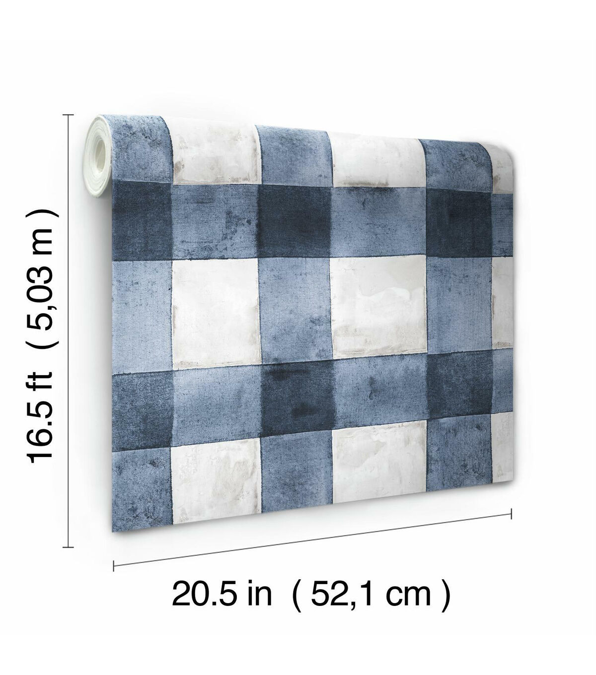 RoomMates Buffalo Plaid Peelable Wallpaper