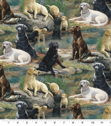 Springs Creative Best In Breed Novelty Cotton Fabric