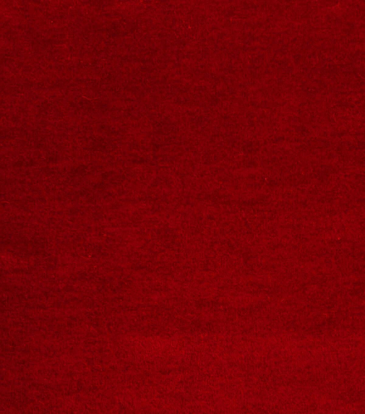 Red Heathered Luxe Flannel Fabric