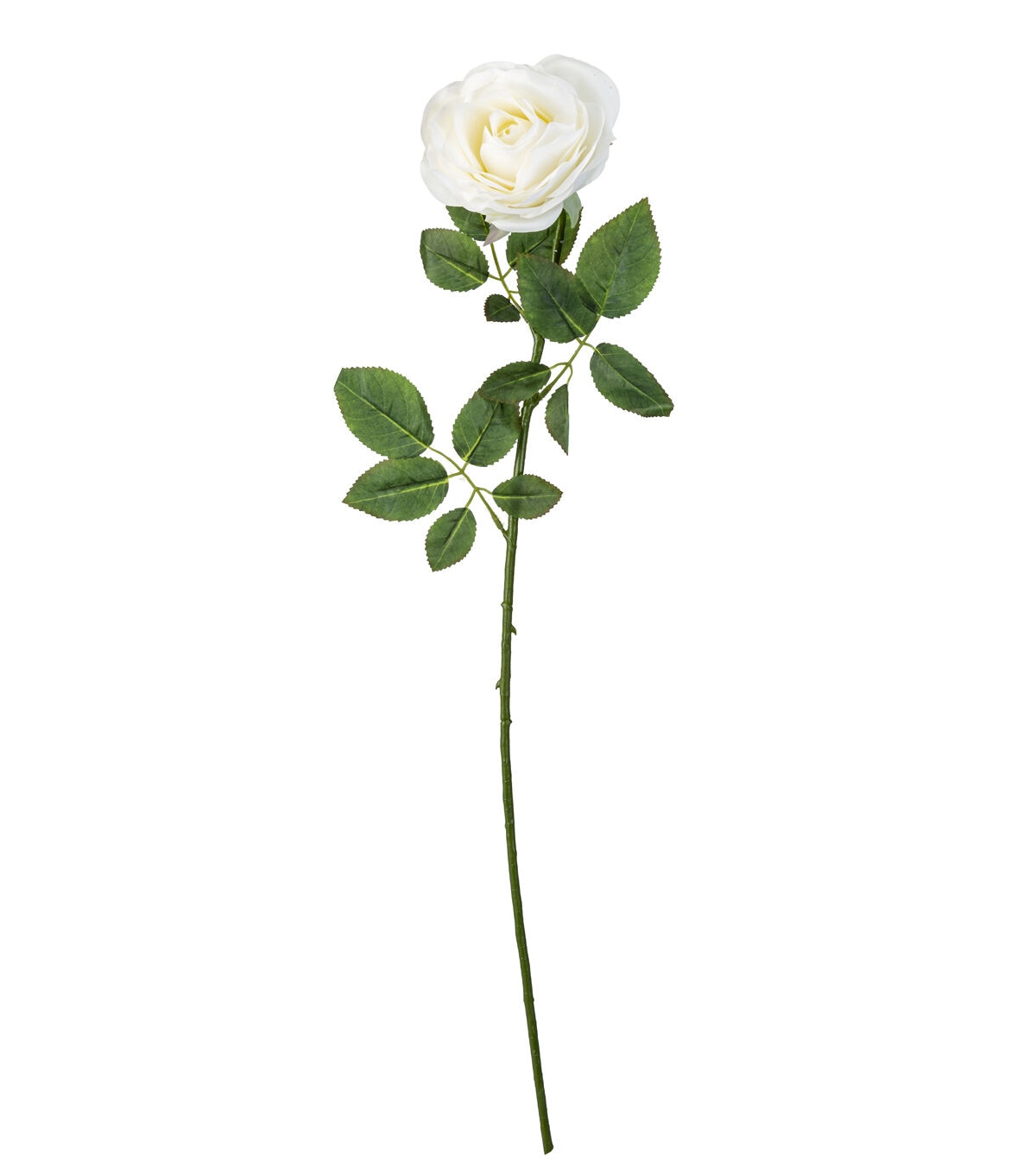 30.5 Cream Real Touch Rose Stem by Bloom Room