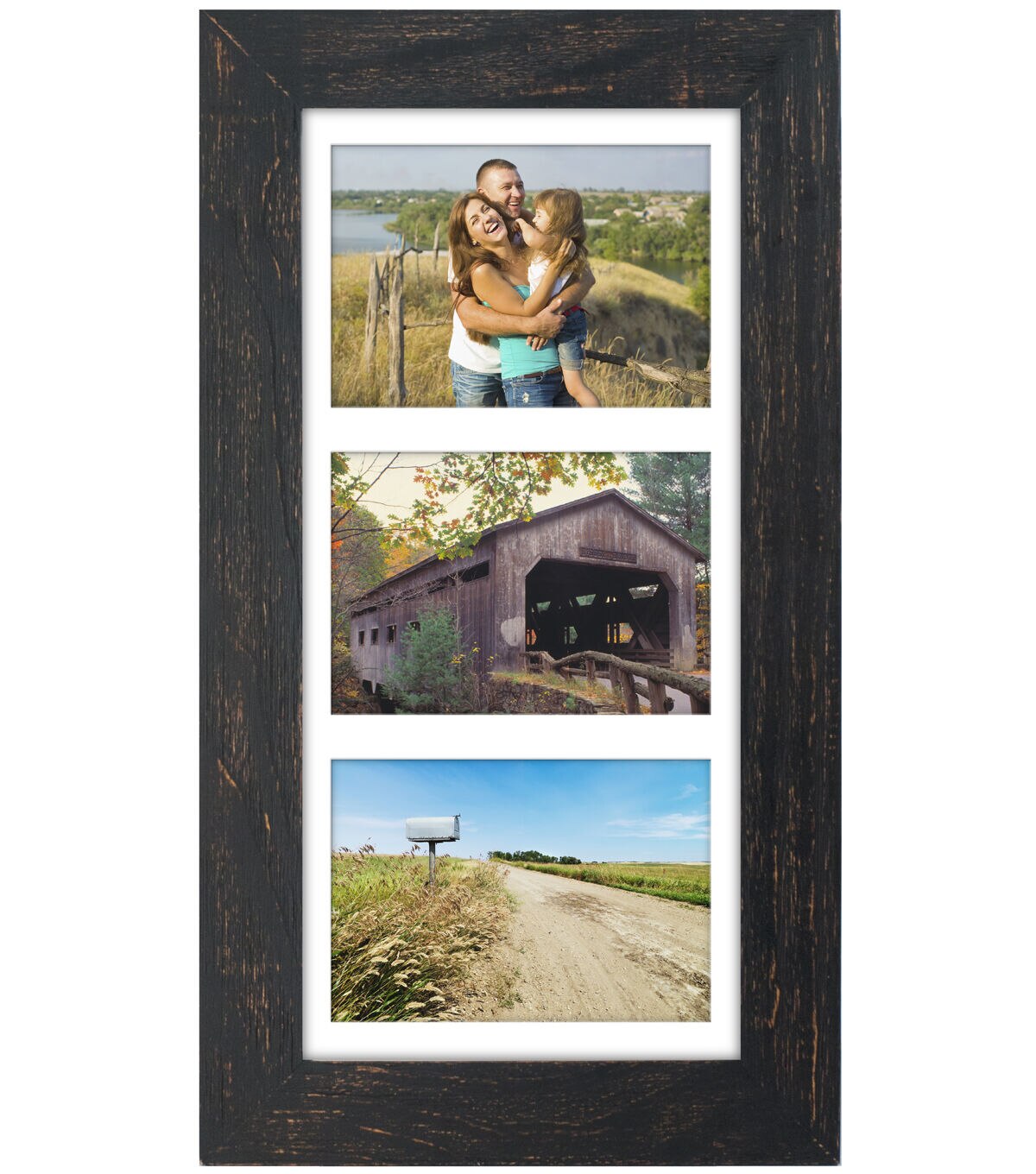 Malden 5 x 7 Distressed 3 Photo Manhattan Collage Frame