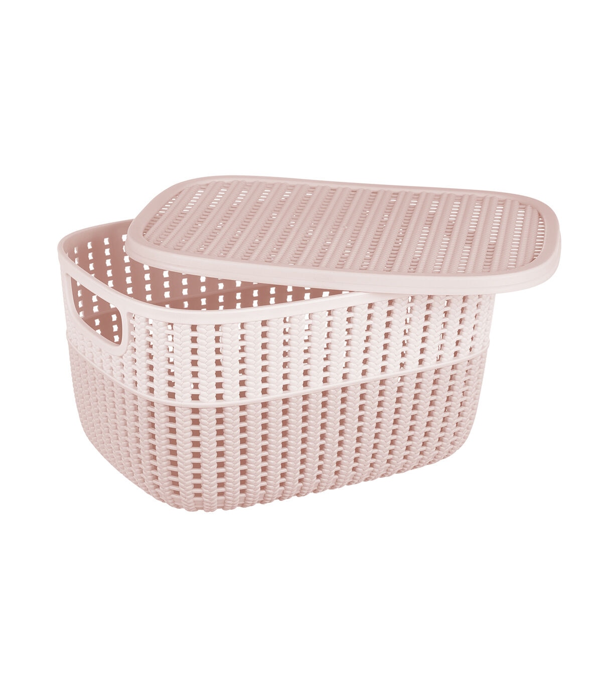 9 x 11 Ombre Stackable Plastic Weave Storage Bin by Top Notch