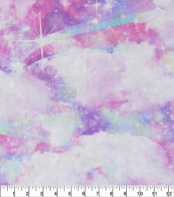 Multicolor Cloud Burst Quilt Cotton Fabric by Keepsake Calico