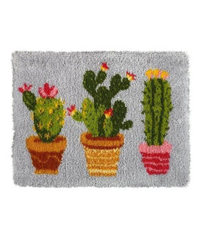 Orchidea 29 Cactus Rug Latch Hook Kit 4076