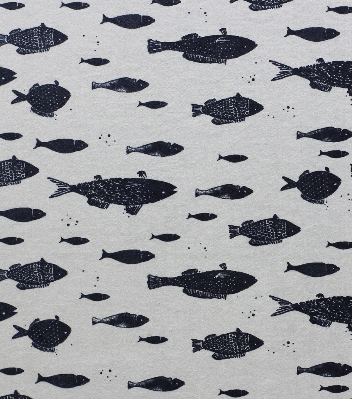 Calm & Cool Fish Super Snuggle Flannel Fabric