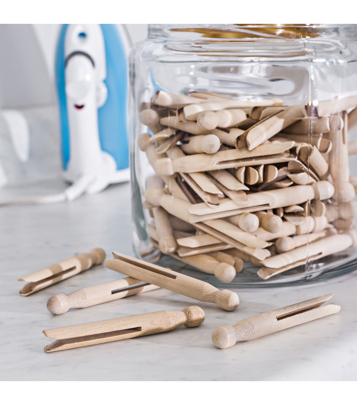 Honey Can Do 4 Round Clothespins 100pk