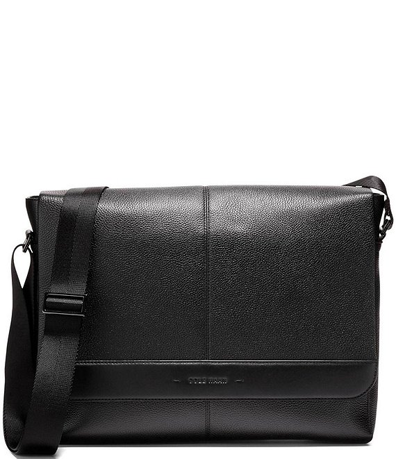 Triboro Leather Messenger Bag