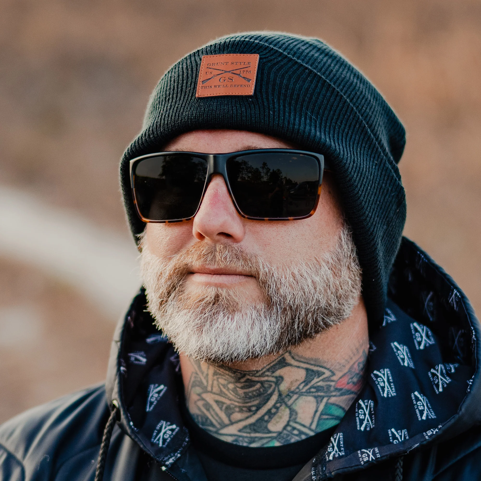 Cuffed Beanie - Black