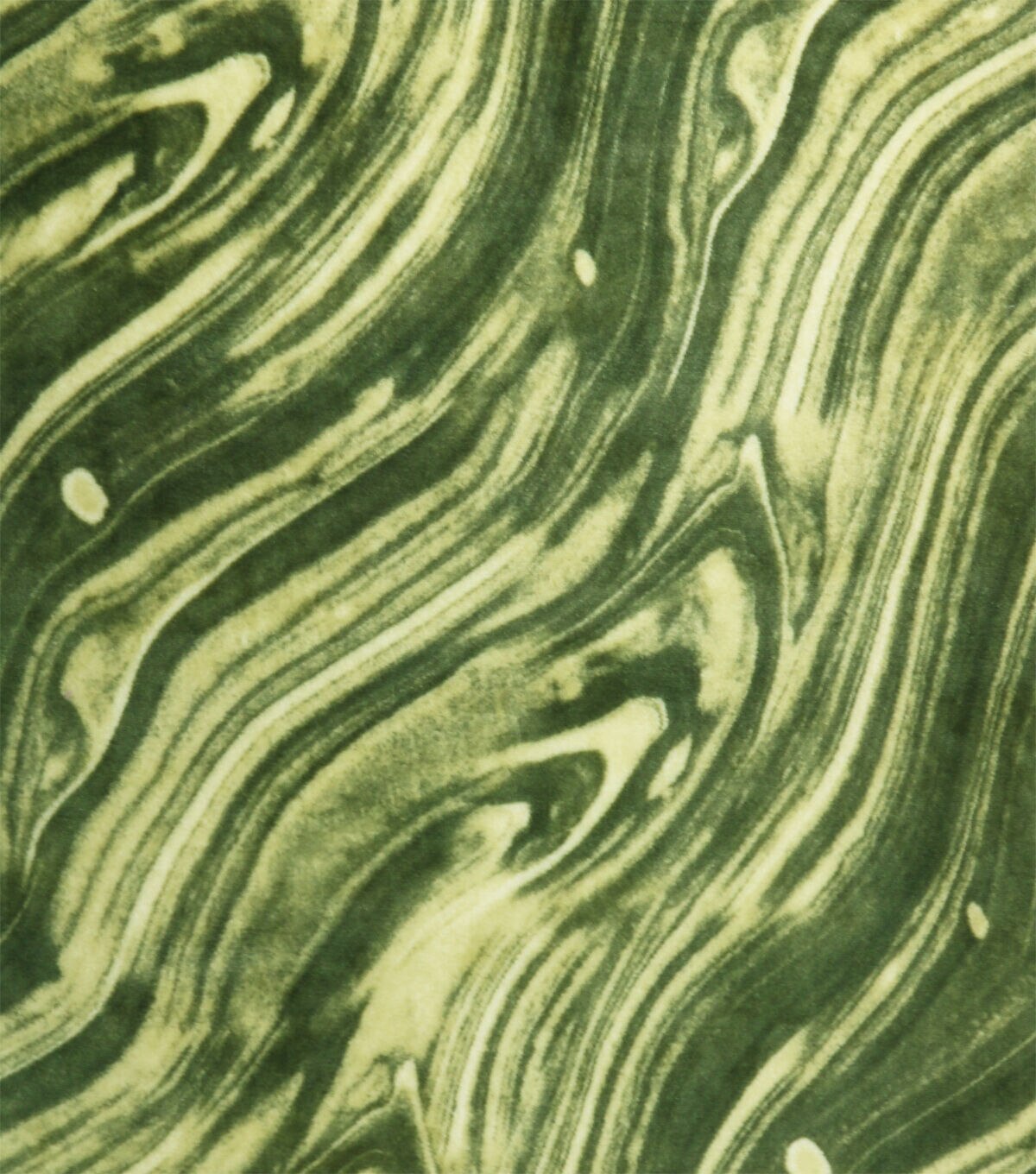 Tapestry Green Oil Slick Sew Lush Fleece Fabric