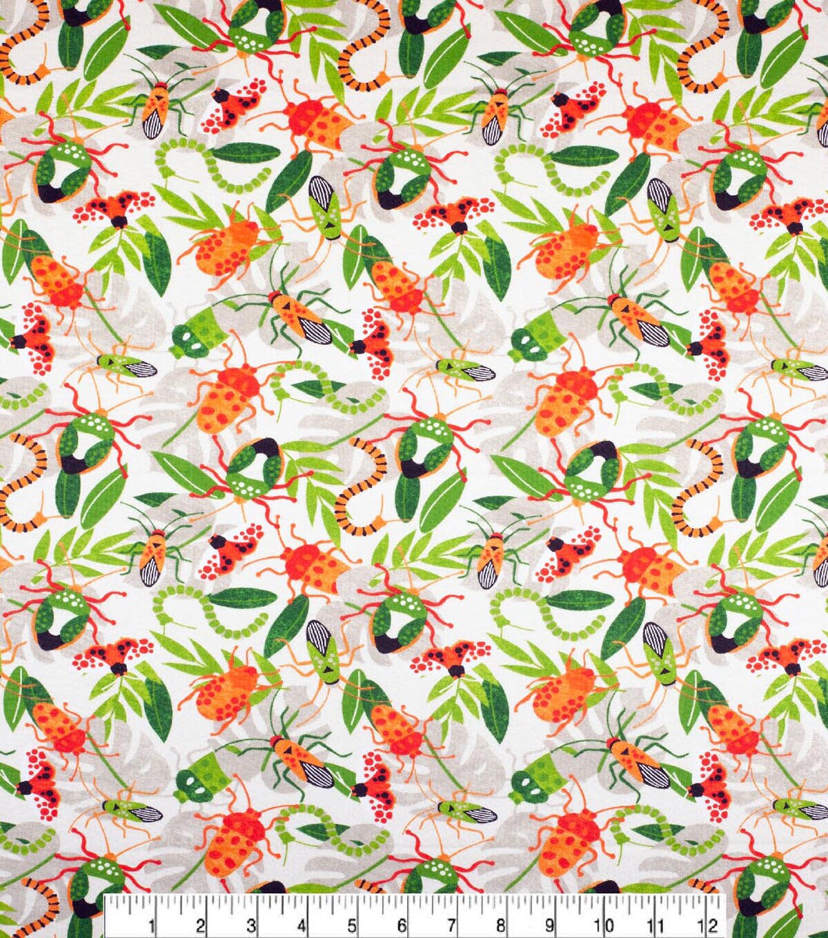 Insects Super Snuggle Flannel Fabric