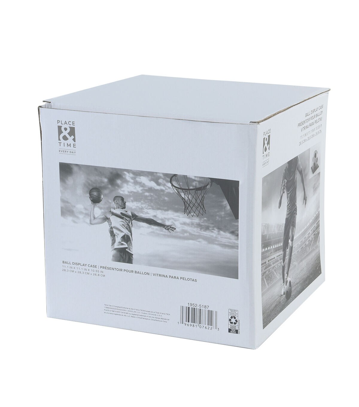 11 x 10.5 Basketball Display Case by Place & Time