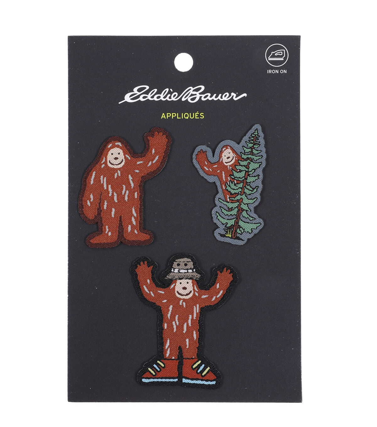 Eddie Bauer 3ct Squatch Appliques