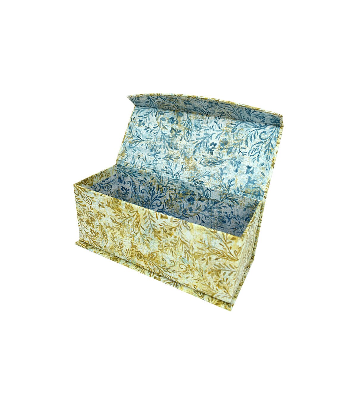 8 Yellow Exotic Elegance Fliptop Box by Hudson 43