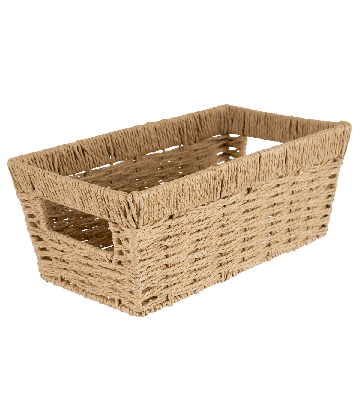 Simplify 11 x 6.5 Dutch Weave Shelf Storage Basket