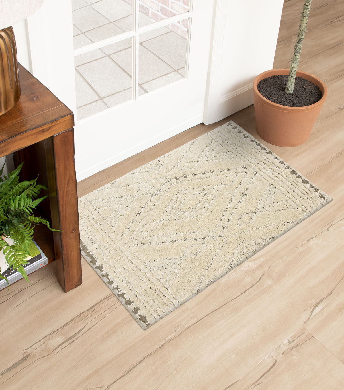 Vado Area Rug Cream 2' X 3'