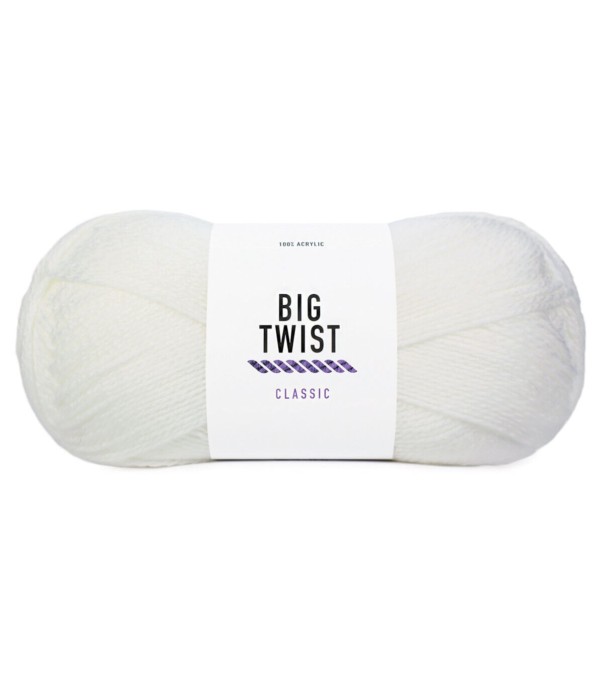 644yds Rainbow Bulky Acrylic Yarn by Big Twist