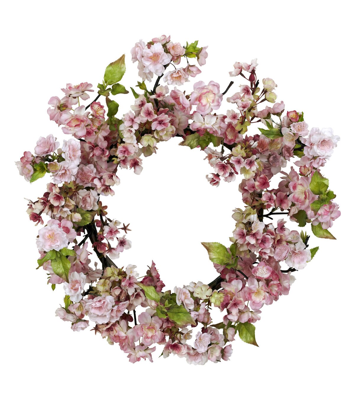 Nearly Natural 24 Cherry Blossom Wreath
