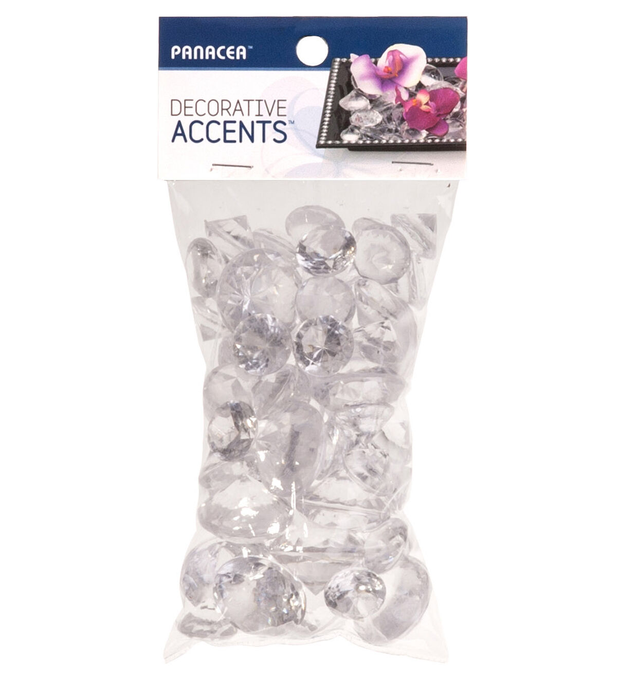 7oz Clear Icicle Acrylic Diamonds by Bloom Room