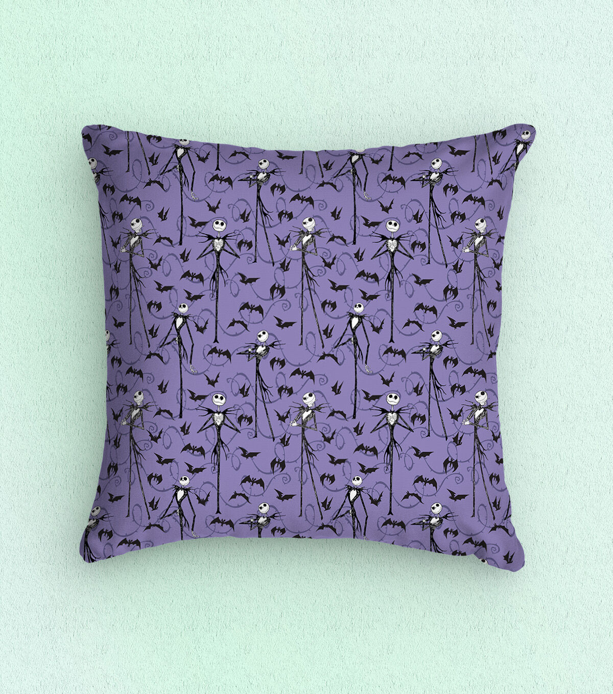 Disney Jack & Bats on Thorn Nightmare Before Christmas Cotton Fabric