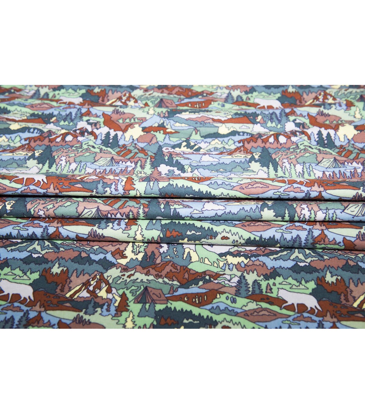 Super Snuggle Packed Wilderness Flannel Fabric