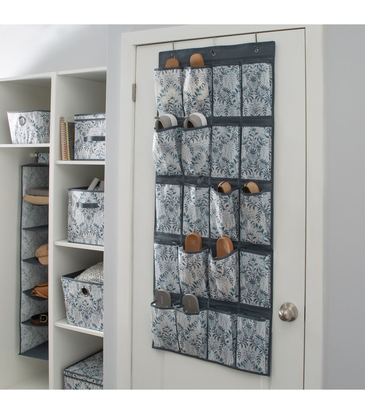 Laura Ashley 22 x 54 Parterre 20 Pocket Shoe Organizer