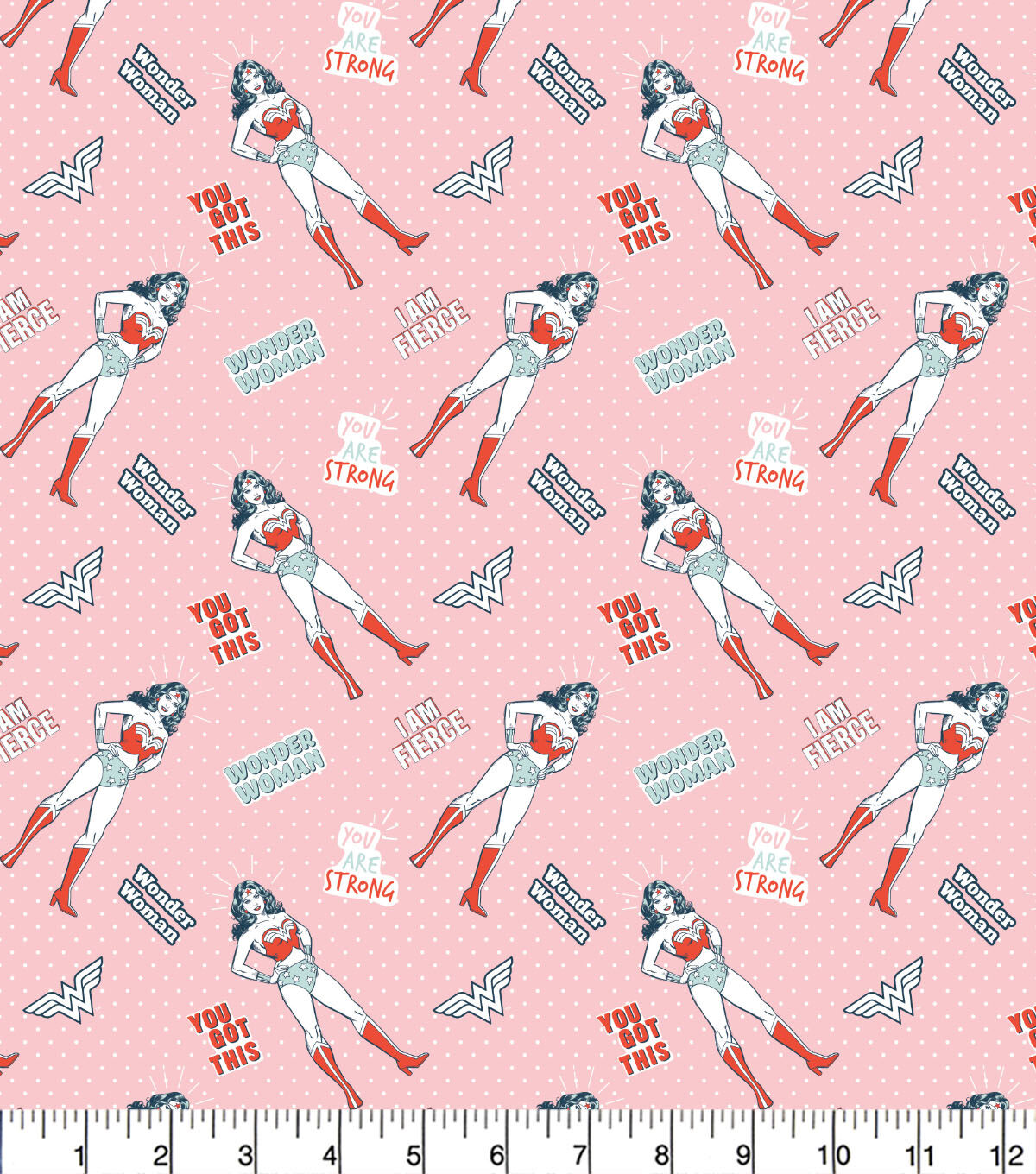 Dc Wonder Woman You Got This Cotton Fabric