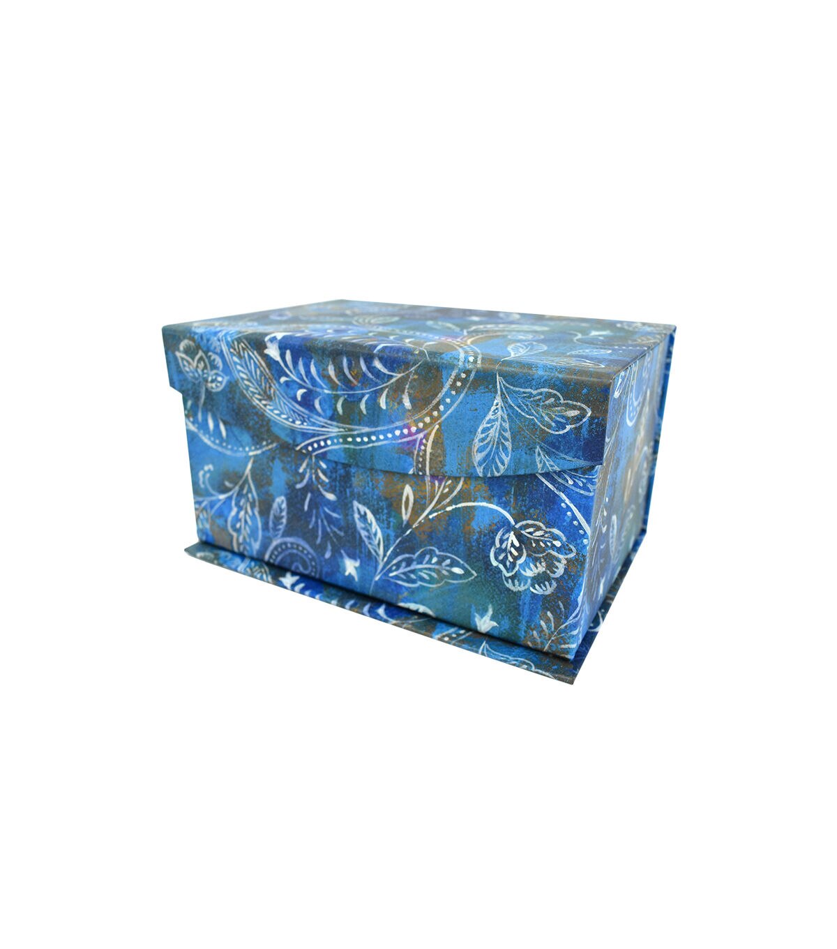 8 Blue Exotic Elegance Fliptop Box by Hudson 43