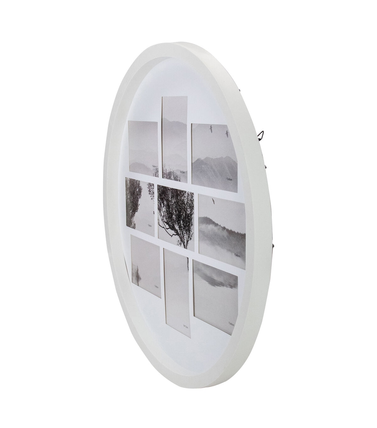 Northlight 4 x 6 White 9 Photo Collage Frame