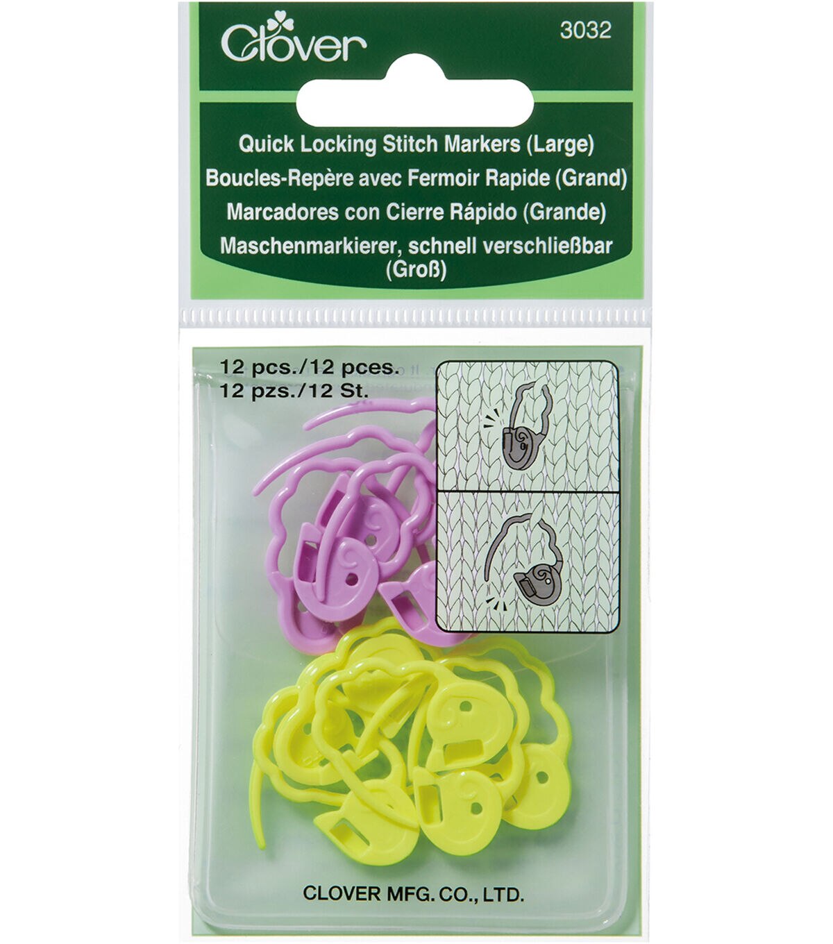 Quick Locking Stitch Markers Large