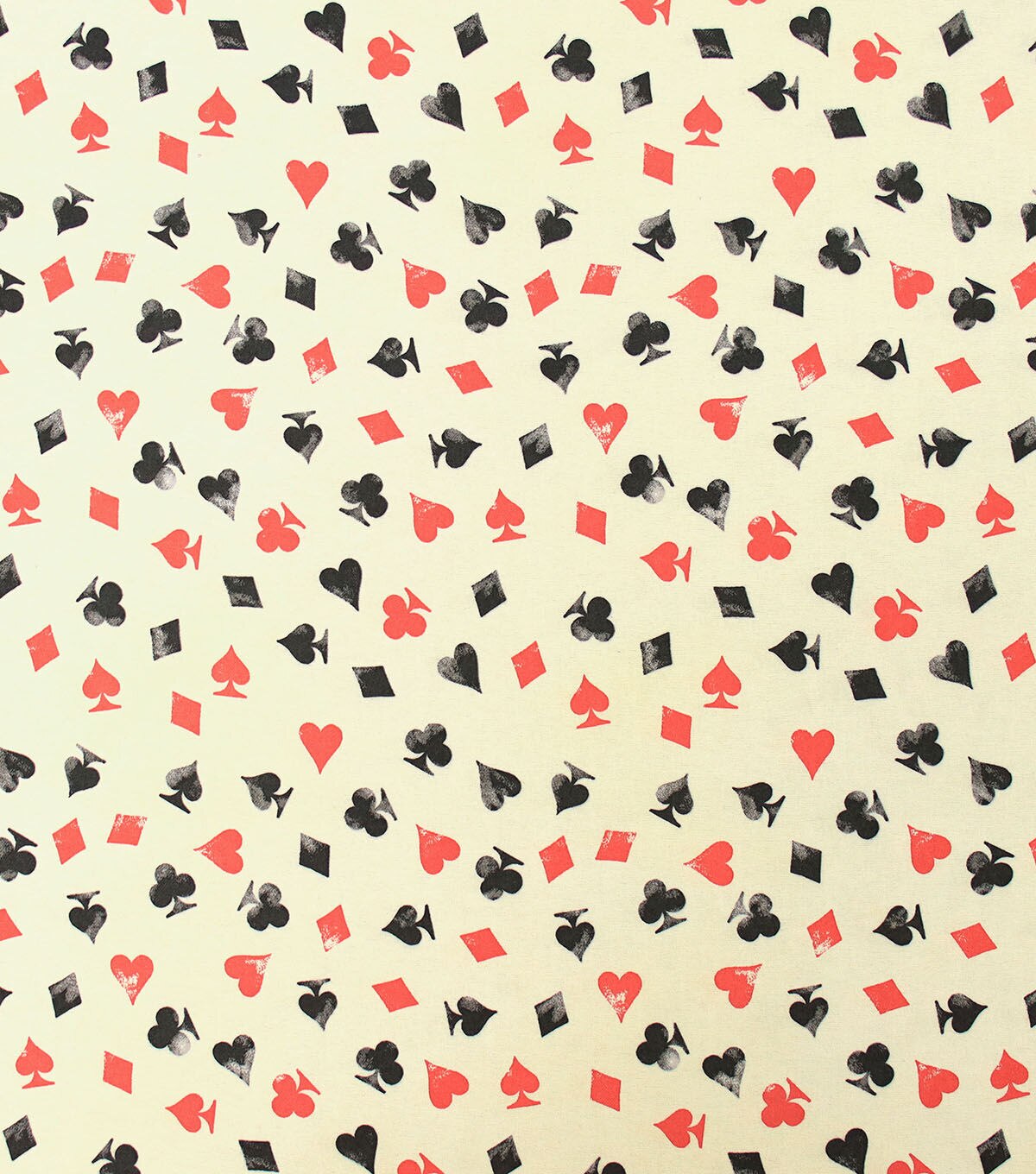 Playing Card Icons Super Snuggle Flannel Fabric