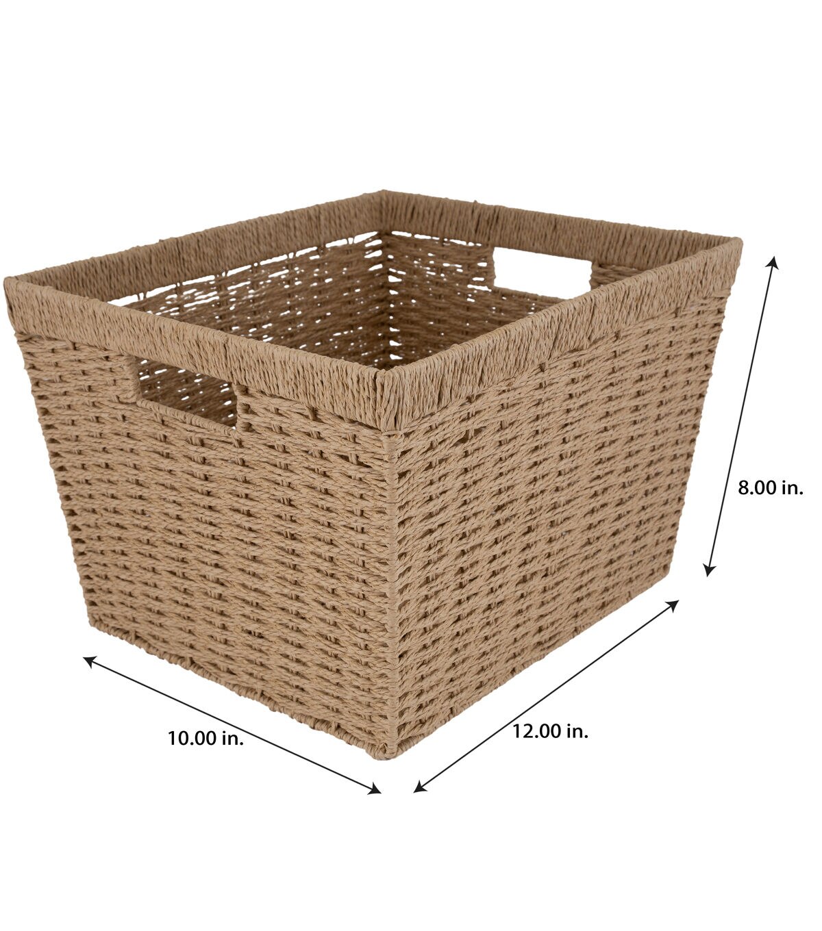 Simplify 12 x 10 Dutch Weave Storage Basket