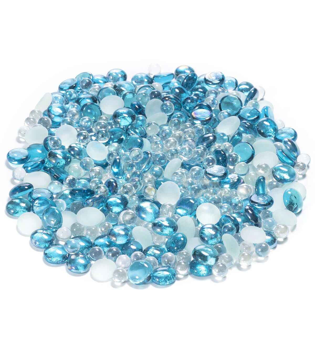 42oz Oceanside Glass Gem Bowl Fillers by Bloom Room