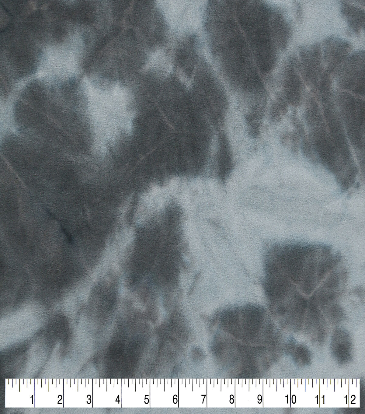 Real Tie Dye - Ultimate Grey Luxe Fleece Fabric