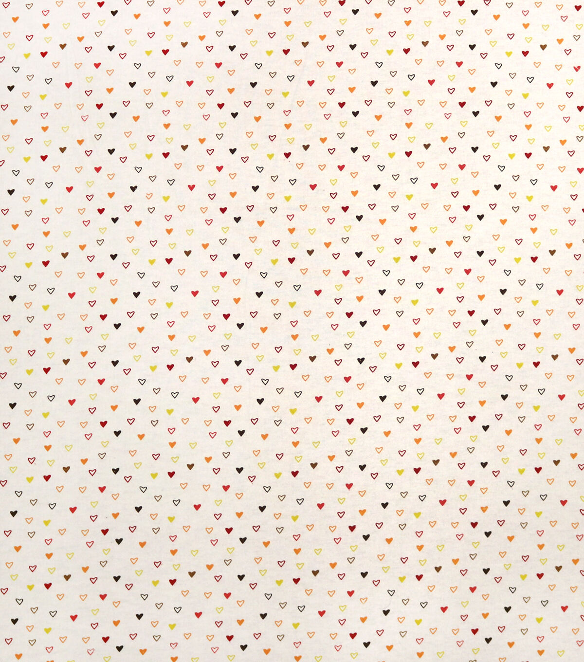 Hearts Super Snuggle Cotton Fabric