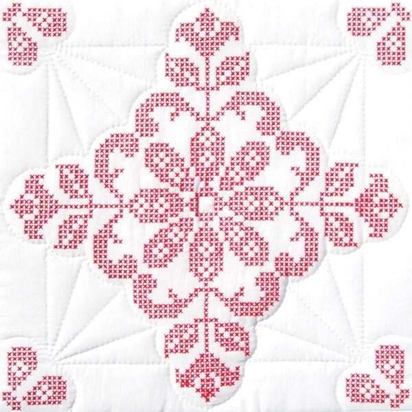 Jack Dempsey 18 Colonial Williamsburg Stamped Quilt Blocks 6pk