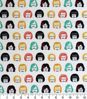 Schitt's Creek Moira Wigs Cotton Fabric